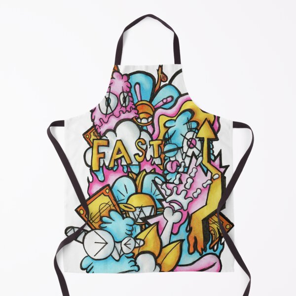 Item preview, Dynamic Graffiti Frenzy: Colorful Abstract Street Art designed and sold by gapix-original.