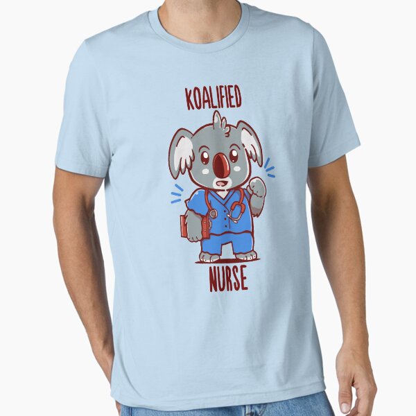 Item preview, Koalified Nurse - Koala Animal Pun Shirt designed and sold by TechraNova.