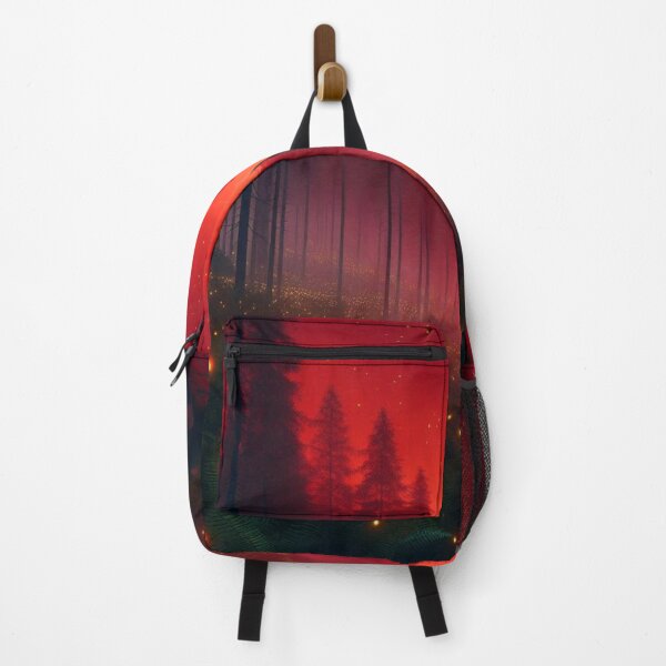 Item preview, Red Dawn Forest with Fireflies designed and sold by JandJG-Designs.