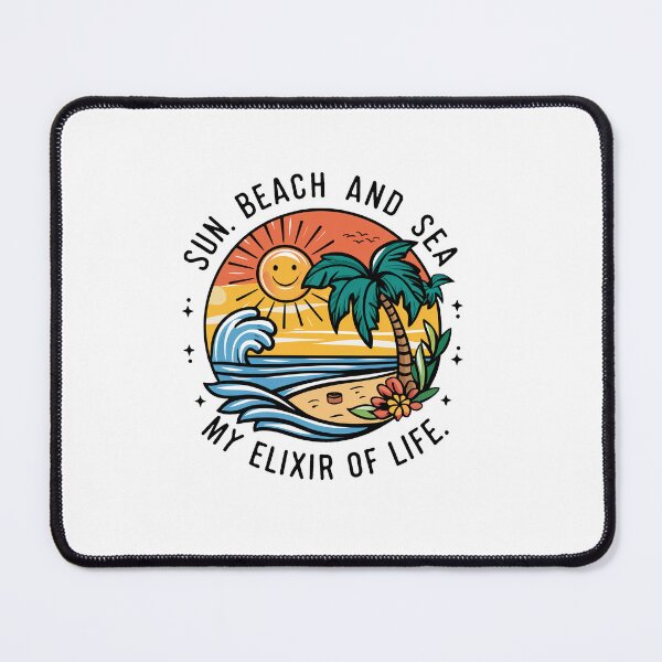 Item preview, Sun, Beach And Sea - My Elixir Of Life designed and sold by MrERNST.