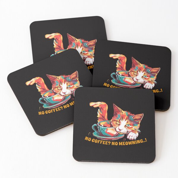 Item preview, NO COFFEE? NO MEOWNING...IV. designed and sold by FabulDeco2022.