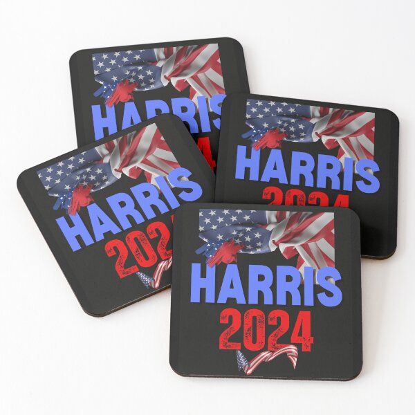 Item preview, Harris 2024 Vote Blue Save Democracy Political Design designed and sold by EarthArtDesigns.