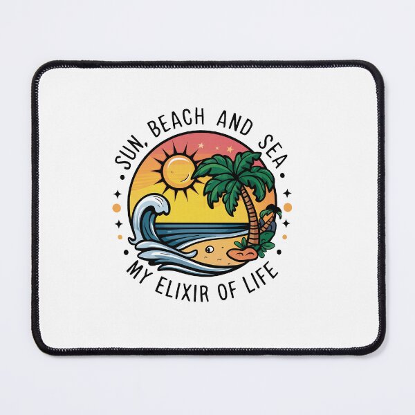 Item preview, Sun, Beach And Sea - My Elixir Of Life designed and sold by MrERNST.