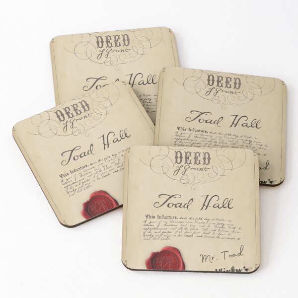 Item preview, Toad Hall Deed designed and sold by BriguyBlock.