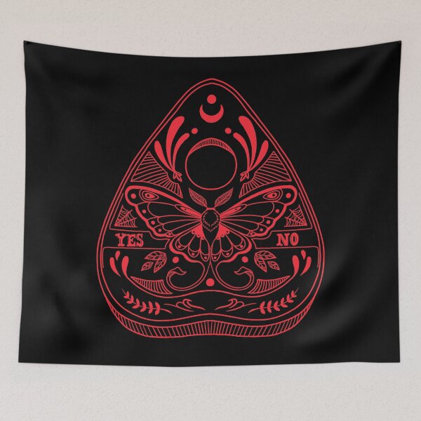 Item preview, Planchette - black & Red designed and sold by CoffinBoneArt.