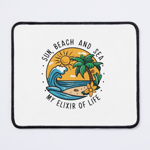 Item preview, Sun, Beach And Sea - My Elixir Of Life designed and sold by MrERNST.