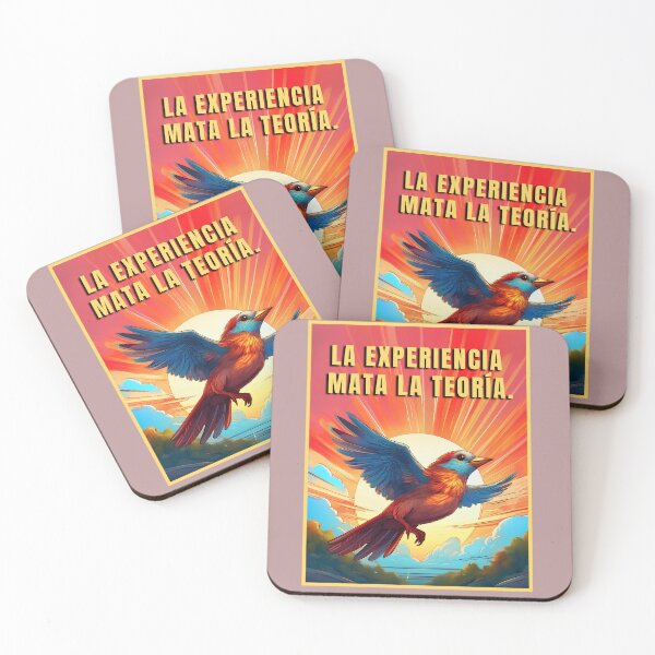 Item preview, EXPERIENCE KILLS THEORY SPANISH QUOTES designed and sold by La Loca.
