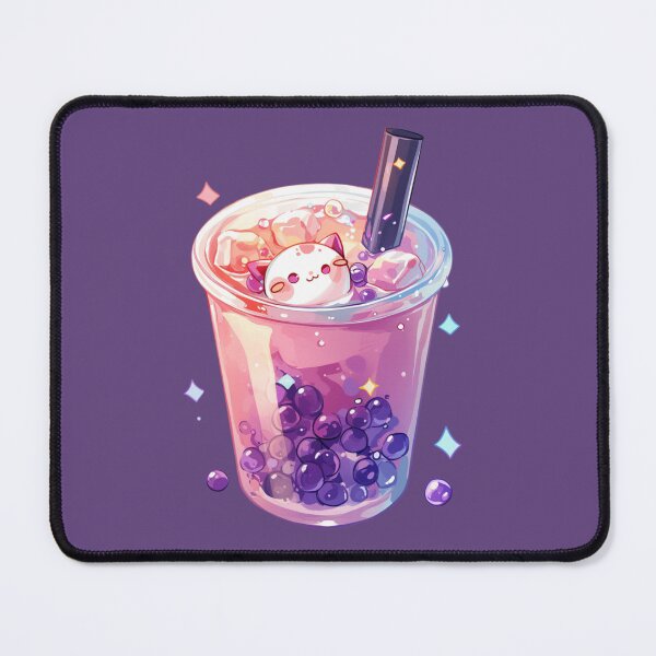 Item preview, Kawaii Boba Tea 4 designed and sold by piinkbunny.