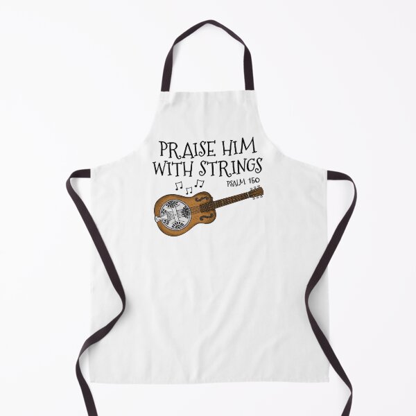 Item preview, Resonator Guitar, Praise Him With Strings, Church Guitarist designed and sold by doodlerob.