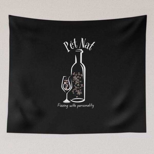 Item preview, Pét Nat | Natural Sparkling Wine | Wine Lovers | Fizzing with Personality designed and sold by SunandShade.