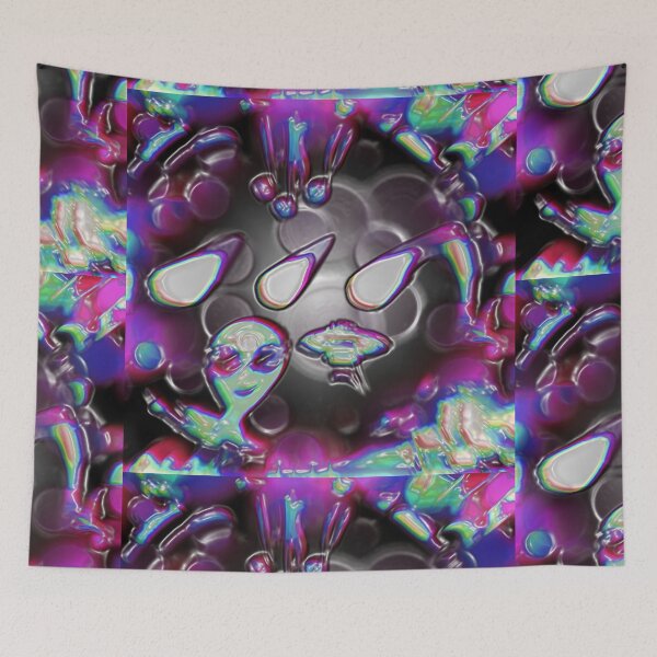 Item preview, ALIEN SPACESHIPS COMETS COSMOS designed and sold by Alien990.