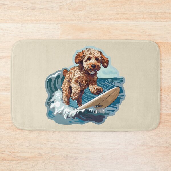 Item preview, Surfing Labradoodle designed and sold by VelvetRoom.