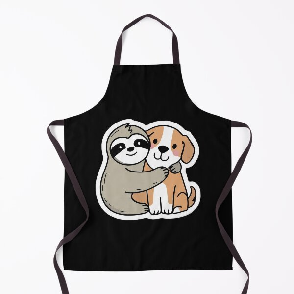 Item preview, Cute Sloth and Dog Friendship for Pug Lover designed and sold by Laugh-Lines.