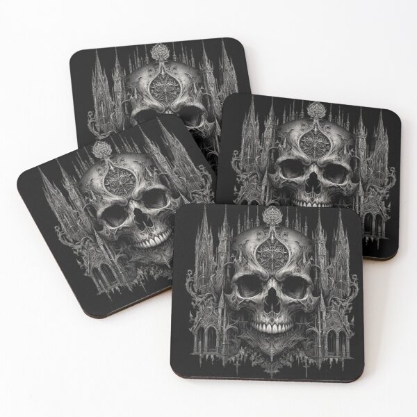 Item preview, Gothic Skull 8 designed and sold by LaNadaYFundante.