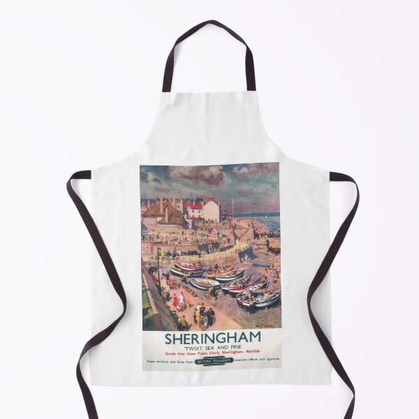 Item preview, Sheringham, Norfolk - Vintage Railway Travel Poster - 1950s designed and sold by BASlade93.