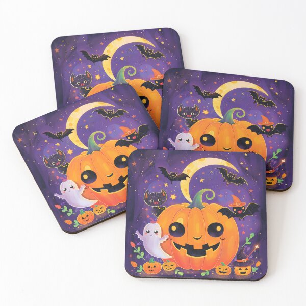 Item preview, Playful Halloween Pumpkins and Ghosts designed and sold by MargaretWiktor.