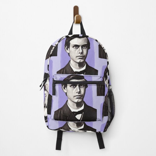 Item preview, English Poet Francis Thompson - Purple - illustration designed and sold by Litstoy.