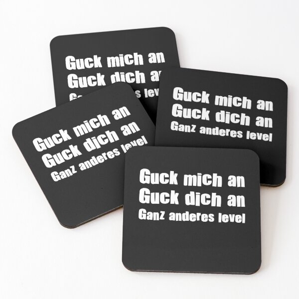 Item preview, Guck mich an Guck dich an Ganz anderes level - Funny German Quote designed and sold by Mariano ⭐⭐⭐⭐⭐.