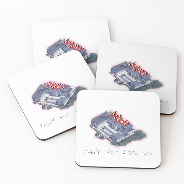 Item preview, They Not Like Us Kendrick Lamar K Dot Drake Album Cover designed and sold by bensdesiigns.