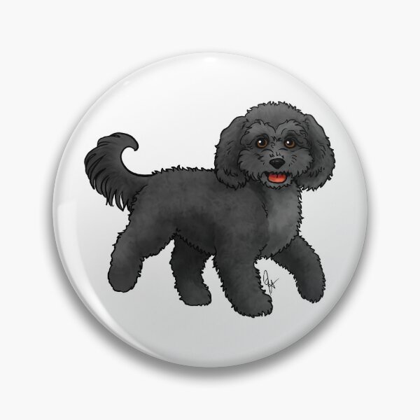 Item preview, Cavapoo - Black designed and sold by Jennifer Stolzer.