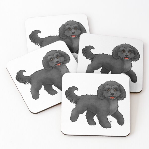 Item preview, Cavapoo - Black designed and sold by Jennifer Stolzer.