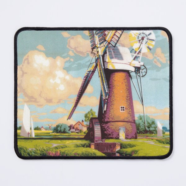 Item preview, Norfolk - Vintage Railway Travel Poster - 1950s designed and sold by BASlade93.