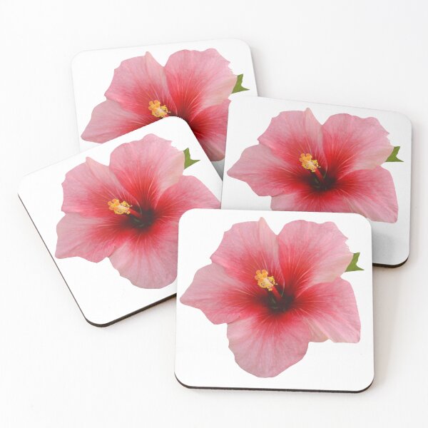 Item preview, Pink Hibiscus Flower Print designed and sold by designs delight.
