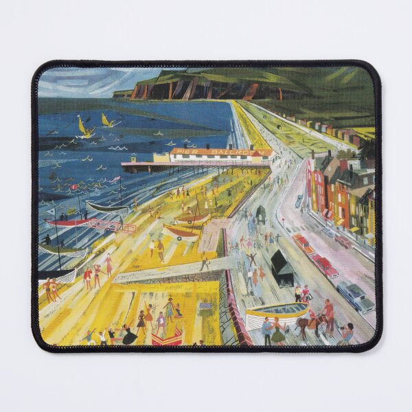 Item preview, Redcar, Yorkshire - Vintage Railway Travel Poster - 1962 designed and sold by BASlade93.