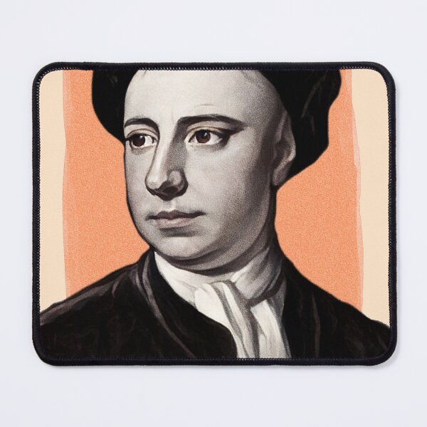 Item preview, English Poet James Thomson - orange - illustration designed and sold by Litstoy.