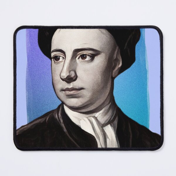 Item preview, English Poet James Thomson - blue - illustration designed and sold by Litstoy.
