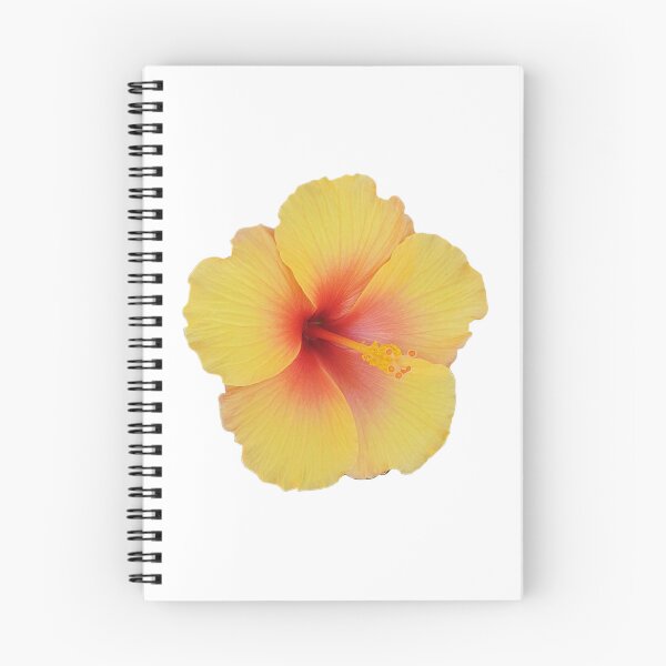 Item preview, Yellow Hibiscus Flower Print designed and sold by designs delight.