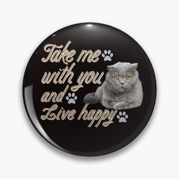 Item preview, Adorable Cat and Paw Print Design - Spread Happiness designed and sold by TrendyCanvasC.