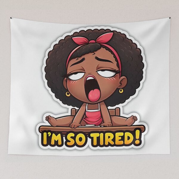 Item preview, I'm SO tired!!! designed and sold by Shs-Kenya.