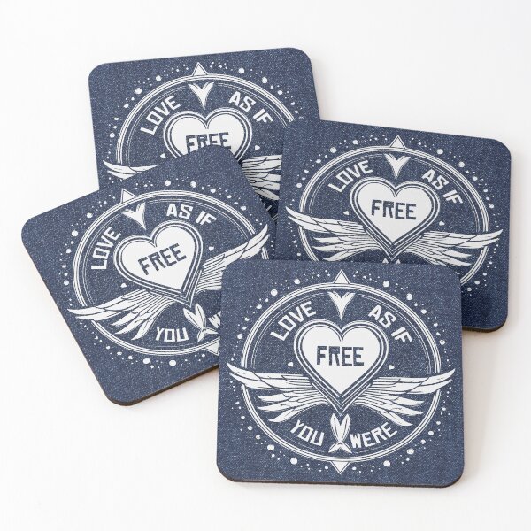 Item preview, Love As If You Were Free designed and sold by JoanNinjaHen.