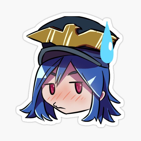 :no_u: emote Sticker