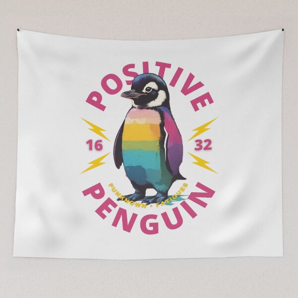 Item preview, Positive Penguin designed and sold by pUNKnown.