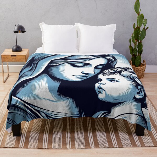 Item preview, Mary and Baby Jesus designed and sold by shalomalekhem.