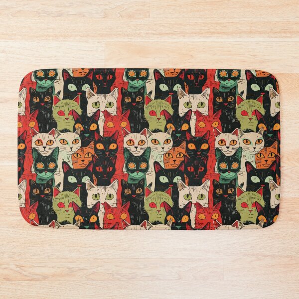 Item preview, Cat Pattern designed and sold by Erlin Rudho.