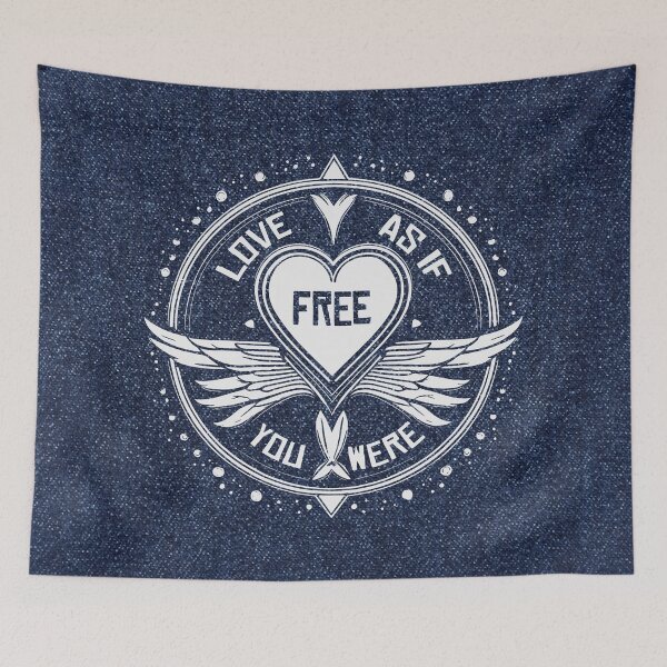 Item preview, Love As If You Were Free designed and sold by JoanNinjaHen.