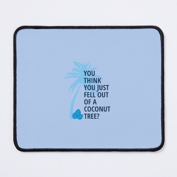 Item preview, You Think You Just Fell Out of a Coconut Tree? designed and sold by CarDashCrochet.