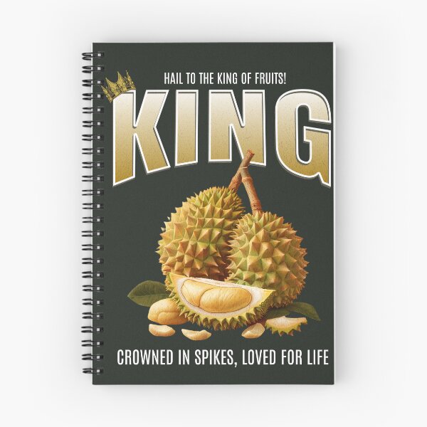 Item preview, King of Fruits Durian T-Shirt – Hail to the Crowned Spiky King! designed and sold by DurianCraze.