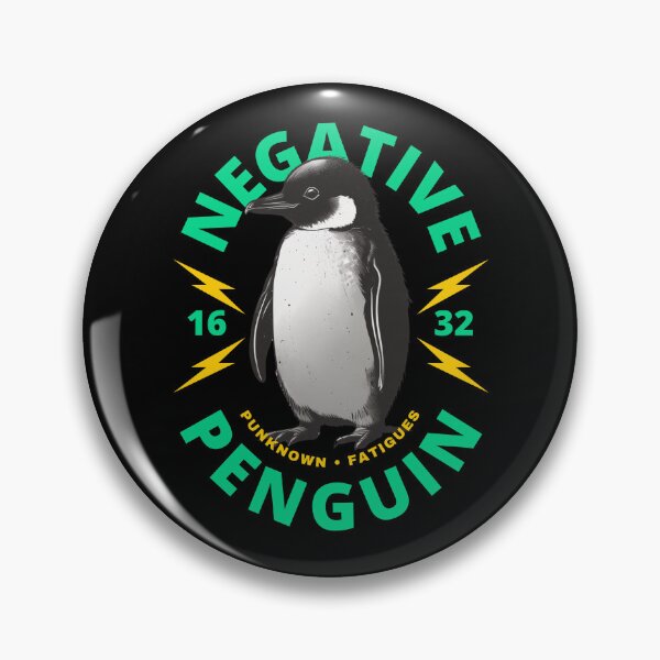 Item preview, Negative Penguin designed and sold by pUNKnown.