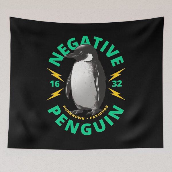 Item preview, Negative Penguin designed and sold by pUNKnown.