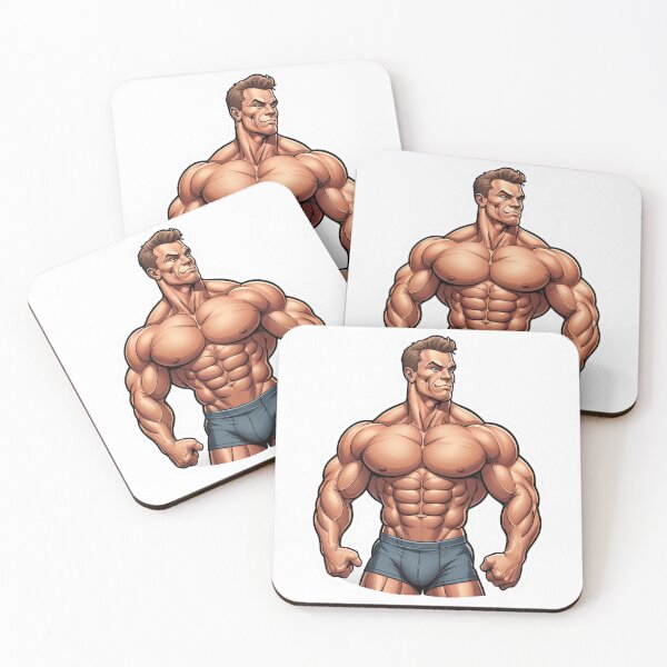 Item preview, New Series: Bodybuilder Sticker #2 designed and sold by ForeverPrintsOK.