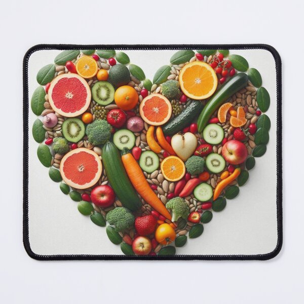 Item preview, Vegetarian Vegetable Fruit Heart designed and sold by Simplybe1.