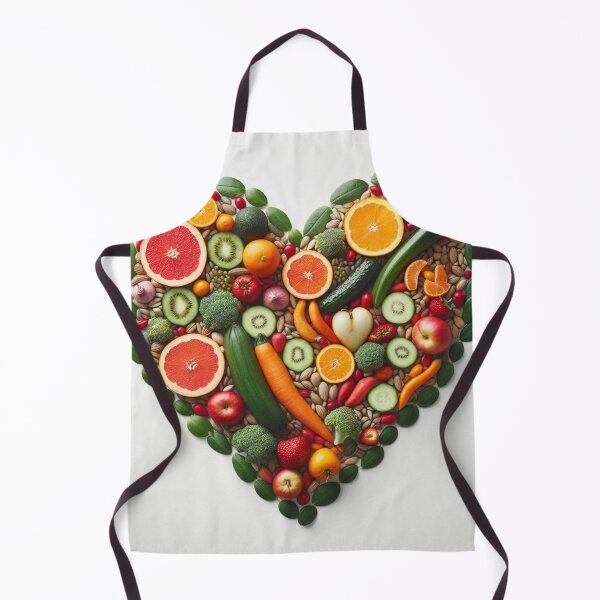 Item preview, Vegetarian Vegetable Fruit Heart designed and sold by Simplybe1.