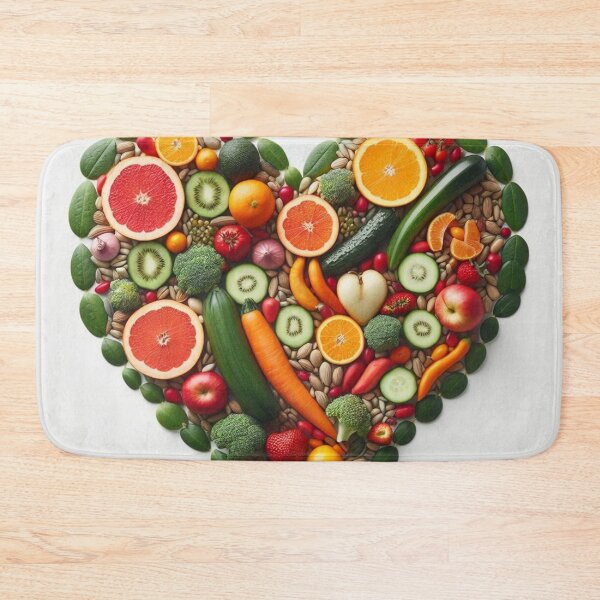 Item preview, Vegetarian Vegetable Fruit Heart designed and sold by Simplybe1.