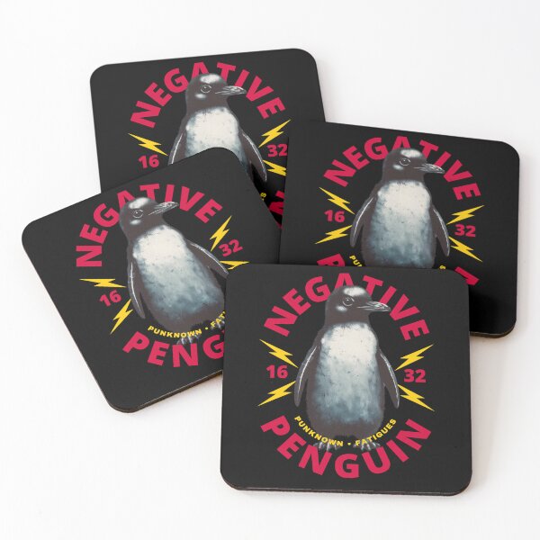 Item preview, Negative Penguin designed and sold by pUNKnown.