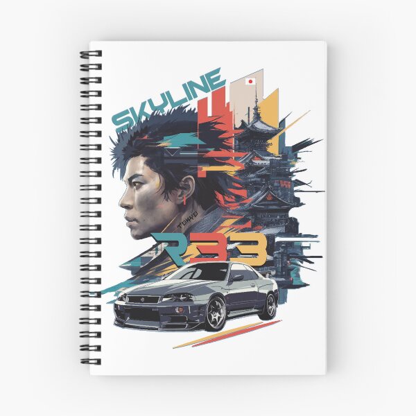 Artikelvorschau, Nissan Skyline R33 entworfen und verkauft von MDK Tees.