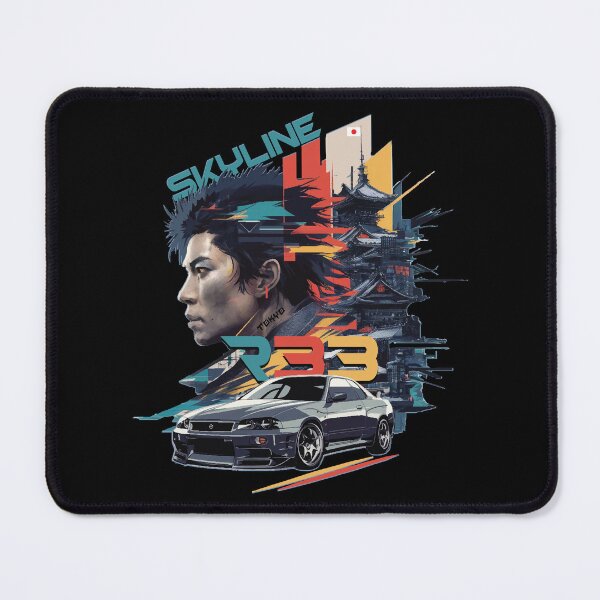 Artikelvorschau, Nissan Skyline R33 entworfen und verkauft von MDK Tees.